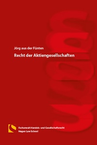 Abbildung von: Recht der Aktiengesellschaften - Hagener Wissenschaftsverlag