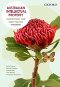 Cover: Australian Intellectual Property - OUP Australia and New Zealand