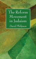 Cover: The Reform Movement in Judaism - Wipf & Stock Publishers