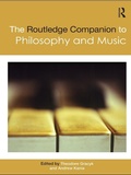 Cover: The Routledge Companion to Philosophy and Music - Routledge