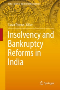 Abbildung von: Insolvency and Bankruptcy Reforms in India - Springer