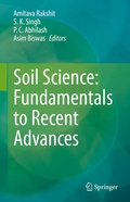 Cover: Soil Science: Fundamentals to Recent Advances - Springer