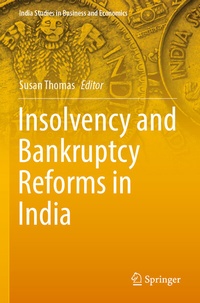 Abbildung von: Insolvency and Bankruptcy Reforms in India - Springer