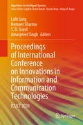 Cover: Proceedings of International Conference on Innovations in Information and Communication Technologies - Springer