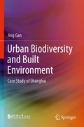 Cover: Urban Biodiversity and Built Environment - Springer