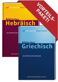 Abbildung von: Kombipaket. Der Zwei-Minuten-Sprachtrainer - Deutsche Bibelgesellschaft