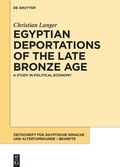 Cover: Egyptian Deportations of the Late Bronze Age - De Gruyter