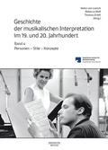 Cover: Geschichte der musikalischen Interpretation im 19. und 20. Jahrhundert, Band 4 - J.B. Metzler