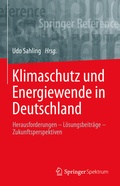 Abbildung von: Klimaschutz und Energiewende in Deutschland - Springer Spektrum
