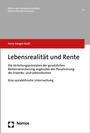 Cover: Lebensrealität und Rente - Nomos