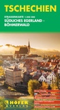 Cover: Höfer Straßenkarte CS 004 Tschechien - Südliches Egerland, Böhmerwald 1:200.000 - freytag & berndt