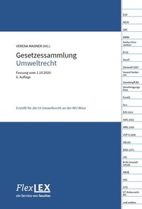 Abbildung von: Gesetzessammlung Umweltrecht - Facultas / FlexLEX