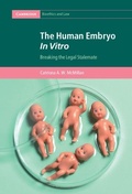 Cover: The Human Embryo In Vitro - Cambridge University Press
