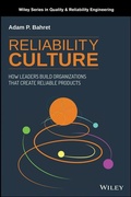 Cover: Reliability Culture - Wiley