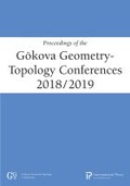 Cover: Proceedings of the Goekova Geometry-Topology Conferences, 2018/2019 - International Press of Boston Inc