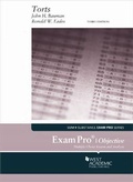 Cover: Exam Pro on Torts (Objective) - West Academic Press