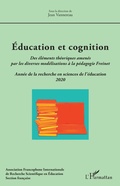 Cover: &Eacute;ducation et cognition - Editions L'Harmattan