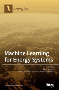 Enlarge image Cover: Machine Learning for Energy Systems - MDPI AG