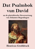 Cover: Dat Psalmbok vun David (Grossdruck) - Henricus - Edition Deutsche Klassik GmbH, Berlin