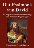 Cover: Dat Psalmbok vun David (Grossdruck) - Henricus - Edition Deutsche Klassik GmbH, Berlin