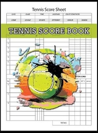 Abbildung von: Tennis Score Book, Tennis Score Sheet - Only1million Inc