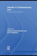 Cover: Gender in Contemporary Iran - Routledge
