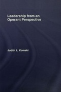 Cover: Leadership from an Operant Perspective - Routledge