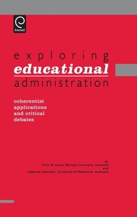 Enlarge image Cover: Exploring Educational Administration - Pergamon