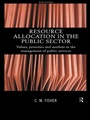 Cover: Resource Allocation in the Public Sector - Routledge