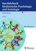 Cover: Kurzlehrbuch Medizinische Psychologie und Soziologie - Thieme