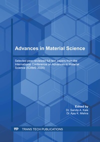 Enlarge image Cover: Advances in Material Science - Trans Tech Publications Ltd