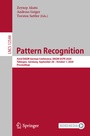 Cover: Pattern Recognition - Springer