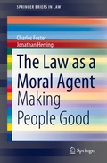 Cover: The Law as a Moral Agent - Springer
