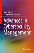 Cover: Advances in Cybersecurity Management - Springer