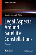 Cover: Legal Aspects Around Satellite Constellations - Springer