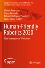 Cover: Human-Friendly Robotics 2020 - Springer