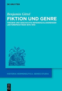 Abbildung von: Fiktion und Genre - De Gruyter