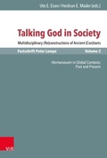 Cover: Talking God in Society - Vandenhoeck & Ruprecht