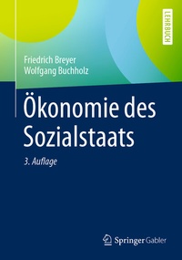 Abbildung von: Ökonomie des Sozialstaats - Springer Gabler