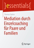 Cover: Mediation durch Einzelcoaching f&uuml;r Paare und Familien - Springer