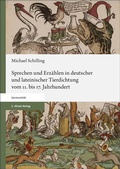 Cover: Sprechen und Erz&auml;hlen in deutscher und lateinischer Tierdichtung vom 11. bis 17. Jahrhundert - Hirzel