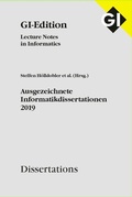 Cover: GI LNI Dissertations Band 20 - Ausgezeichnete Informatikdissertationen 2019 - K&ouml;llen