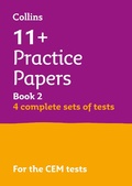 Cover: 11+ Verbal Reasoning, Non-Verbal Reasoning, English & Maths Practice Papers Book 2 (Bumper Book with 4 sets of tests) - Collins