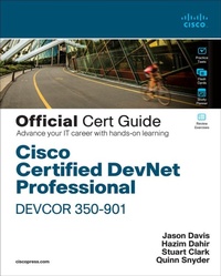 Abbildung von: Cisco Certified DevNet Professional DEVCOR 350-901 Official Cert Guide - Cisco Press