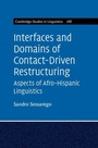 Cover: Interfaces and Domains of Contact-Driven Restructuring: Volume 168 - Cambridge University Press