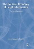 Cover: The Political Economy of Legal Information - Routledge
