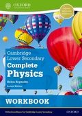 Cover: Cambridge Lower Secondary Complete Physics: Workbook (Second Edition) - Oxford University Press