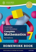 Cover: Cambridge Lower Secondary Complete Mathematics 7: Homework Book - Pack of 15 (Second Edition) - Oxford University Press