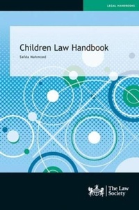 Abbildung von: Children Law Handbook - The Law Society