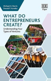 Enlarge image Cover: What do Entrepreneurs Create? - Edward Elgar Publishing